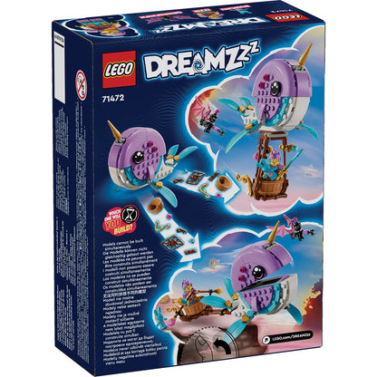 LEGO® DREAMZzz™ Izzie's Narwhal Hot-Air Balloon - Đồ Chơi Lắp Ráp Khinh Khí Cầu Cá Kỳ Lân LEGO 71472 LEGO - ảnh 4 - Building 
