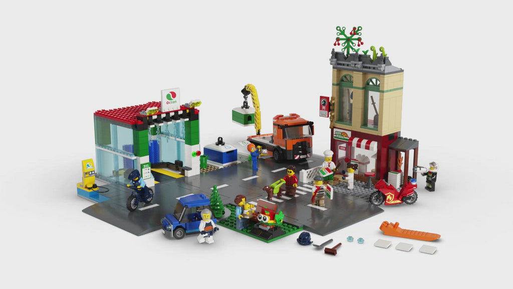 LEGO® City Town Center - Bộ Đồ Chơi Lắp Ráp Trung Tâm Thành Phố - LEGO 60292 - Hình ảnh chi tiết 2