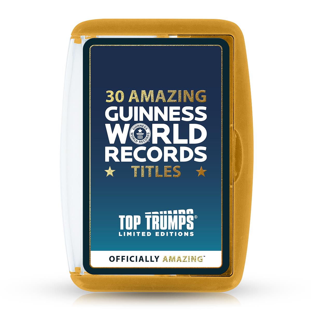 Guinness World Records Top Trumps Card Game - Trò chơi thẻ bài kỷ lục thế giới - Winning Moves - Hình ảnh sản phẩm