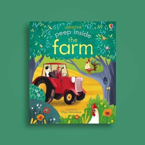 Sách - Anh: Peep Inside: The Farm