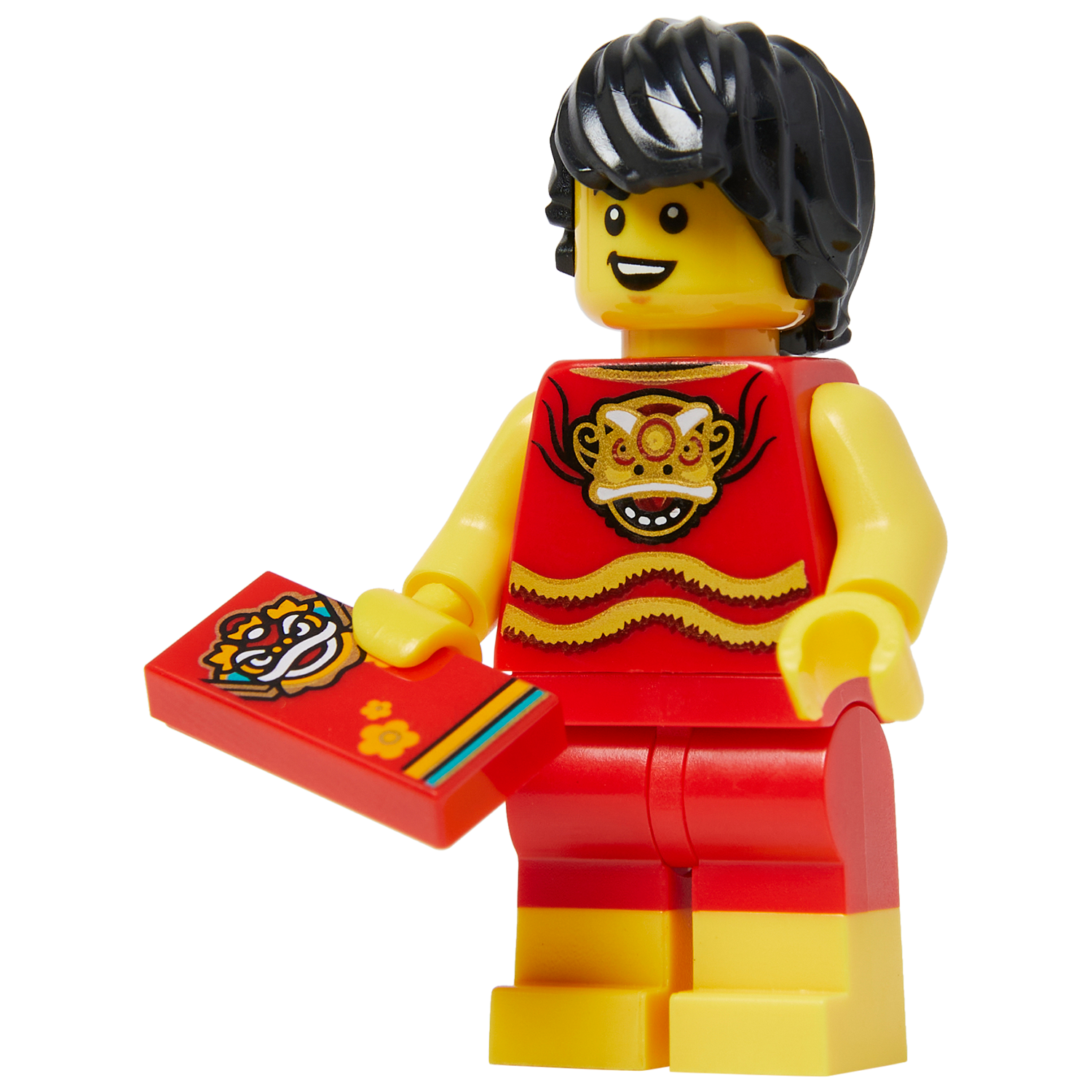Minifigure LNY man with dragon deco & colours - Nhân vật LEGO Tết Nguyên Đán - LEGO - Hình ảnh sản phẩm