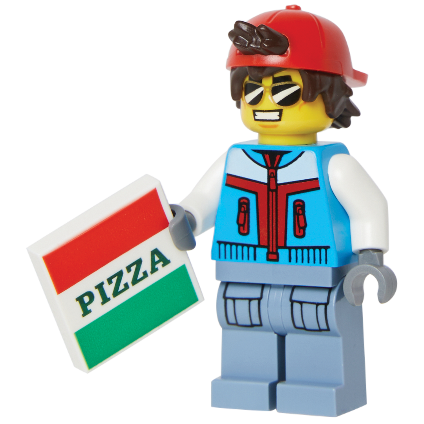 Minifigure The Pizza Delivery Boy - Mô hình nhân vật LEGO chính hãng - LEGO - Hình ảnh sản phẩm