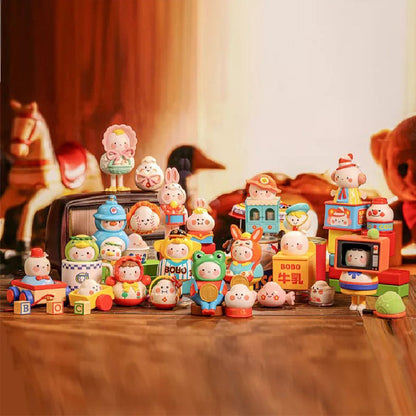 Vintage BOBO & COCO Model ZAKKA - Mô hình Blind Box Art Toy - POP MART
