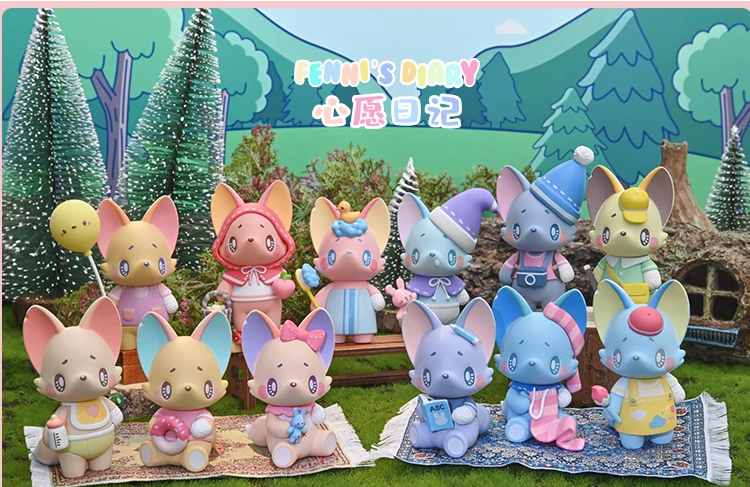 Fenni’ Diary - Mô hình Blind Box Art Toy - Poriin x 1983 Toys - Hình ảnh chi tiết 2