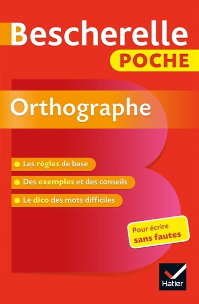 Bescherelle Poche Orthographe - L'Essentiel De L'Orthographe Francaise (bìa mềm)