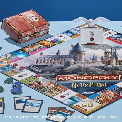 Bộ Cờ Tỷ Phú Monopoly Harry Potter Edition - Khám Phá Thế Giới Phù Thủy (F9422)