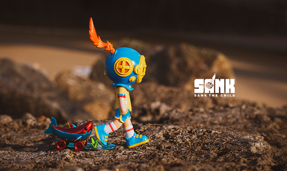 Lonely Park - Go Walking-1980s - Mô Hình Art Toy Cao Cấp Sank Toys - Hình ảnh sản phẩm