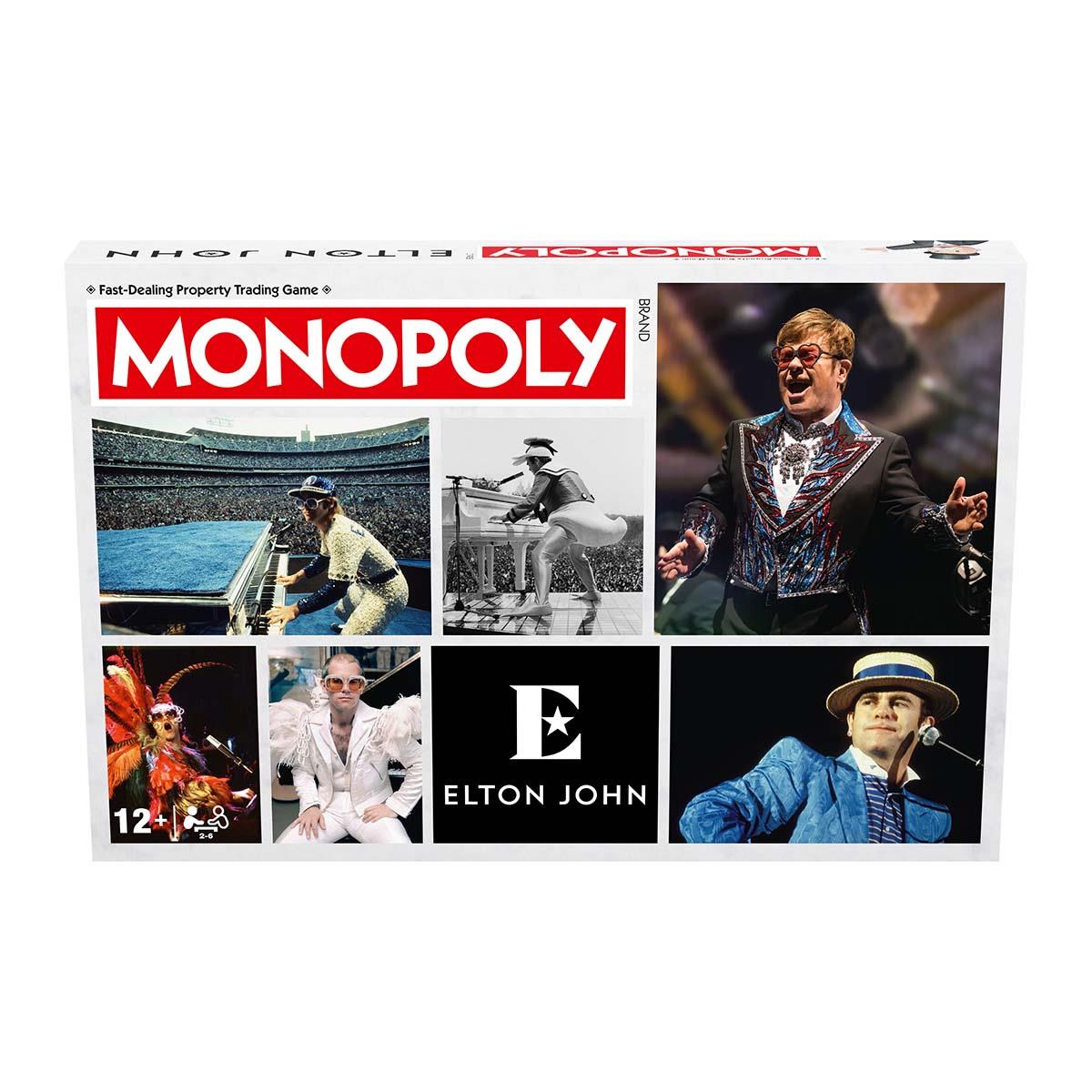 Elton John Monopoly Board Game - Cờ Tỷ Phú Phiên Bản Đặc Biệt - Winning Moves