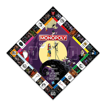 Nightmare Before Christmas Monopoly Board Game - Cờ Tỷ Phú Bản Đặc Biệt - Winning Moves - Góc nhìn khác 3