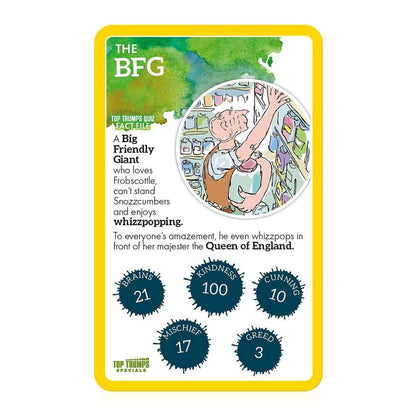 Roald Dahl Vol 1 Top Trumps Card Game - Trò Chơi Thẻ Bài Trẻ Em - Winning Moves - Góc nhìn khác 3