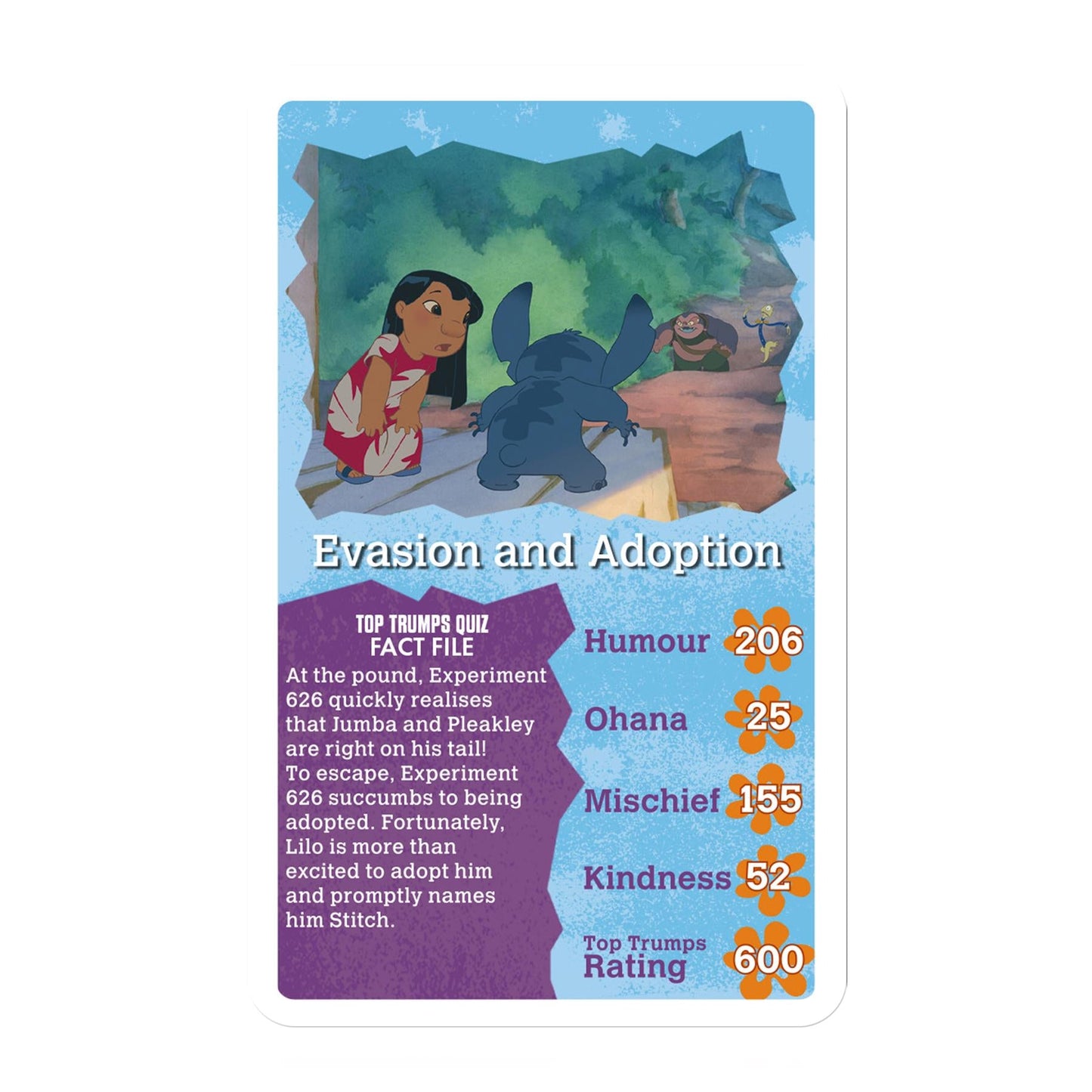 Lilo & Stitch Top Trumps Card Game - Trò Chơi Thẻ Bài Giải Trí Winning Moves - Hình ảnh chi tiết 2