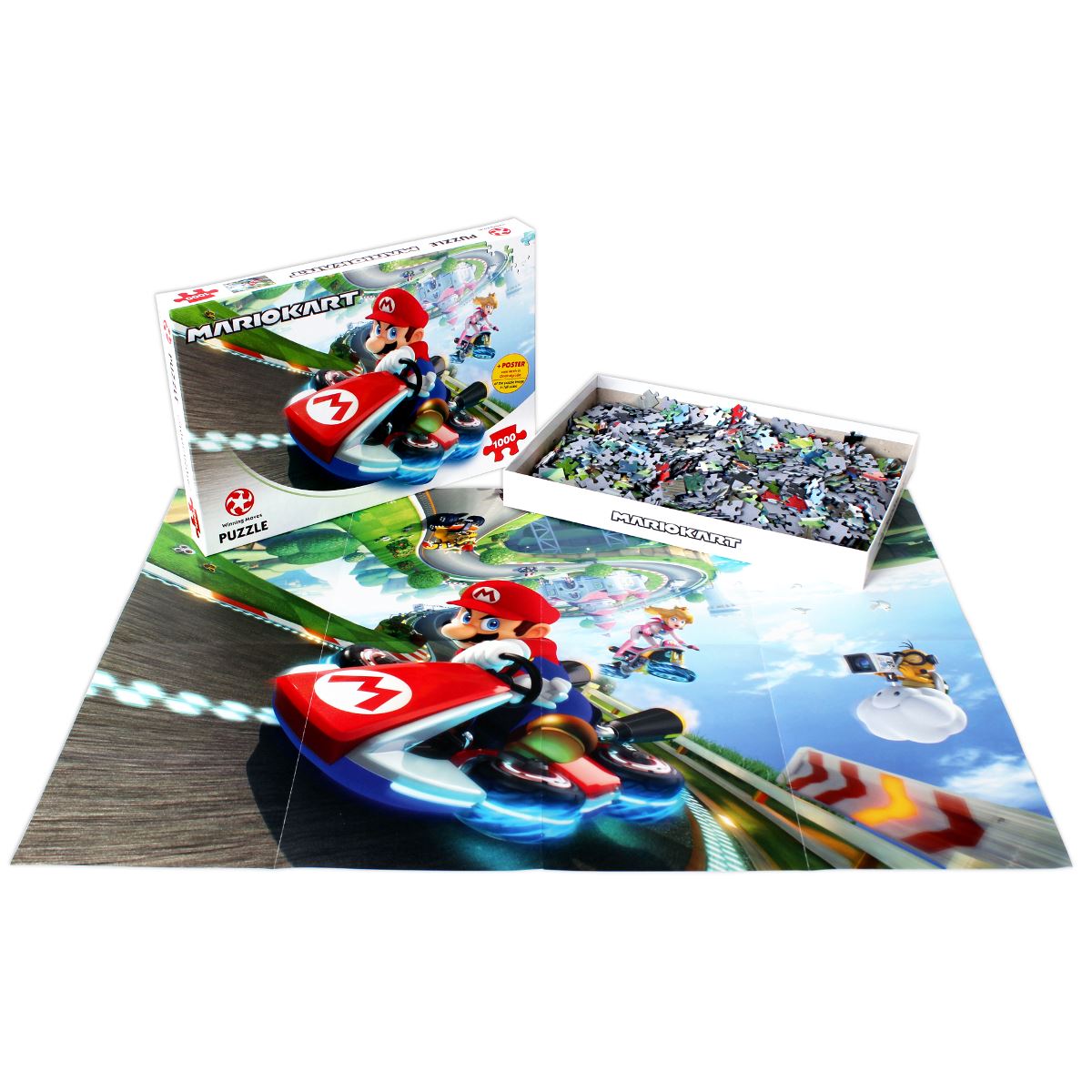 Mario Kart 1000 Piece Jigsaw Puzzle - Bộ Xếp Hình 1000 Mảnh - Winning Moves - Góc nhìn khác 3