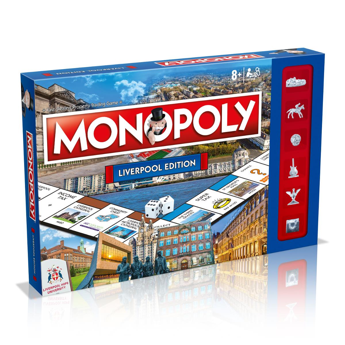 Liverpool Monopoly Board Game - Cờ Tỷ Phú Phiên Bản Liverpool - Winning Moves - Hình ảnh sản phẩm