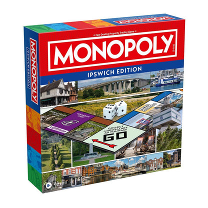 Ipswich Monopoly Board Game - Trò chơi bàn cờ tỷ phú phiên bản đặc biệt - Winning Moves - Hình ảnh sản phẩm