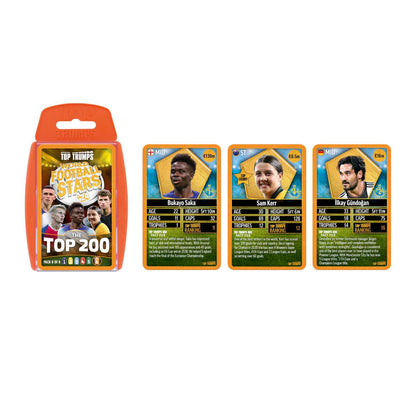 World Football Stars Top 200 - Pack 6 Top Trumps - Thẻ bài Bóng đá - Winning Moves - Hình ảnh bổ sung 5