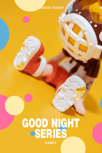 Good Night Series-Candy-Cheese Ducky - Mô hình Art Toy Resin Cao Cấp - Sank Toys - Hình ảnh bổ sung 5