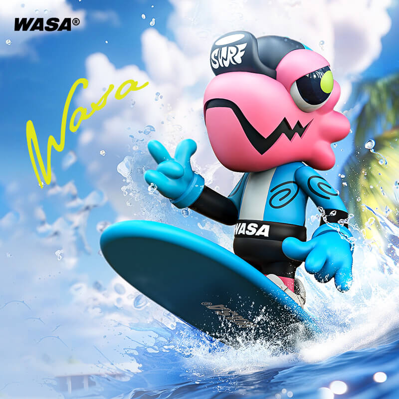 Wasaboy100% Surf206 Blind Box Series - Mô Hình Art Toy Chính Hãng Wasa Toys - Hình ảnh chi tiết 2