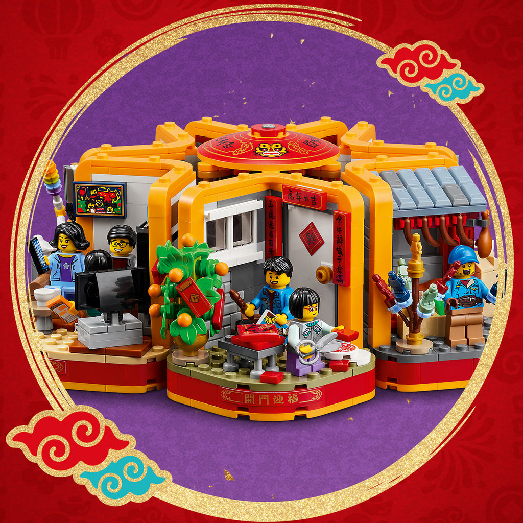 LEGO® Lunar New Year Traditions - Bộ Lắp Ráp Tết Truyền Thống - LEGO 80108 LEGO - ảnh 2 - Lego