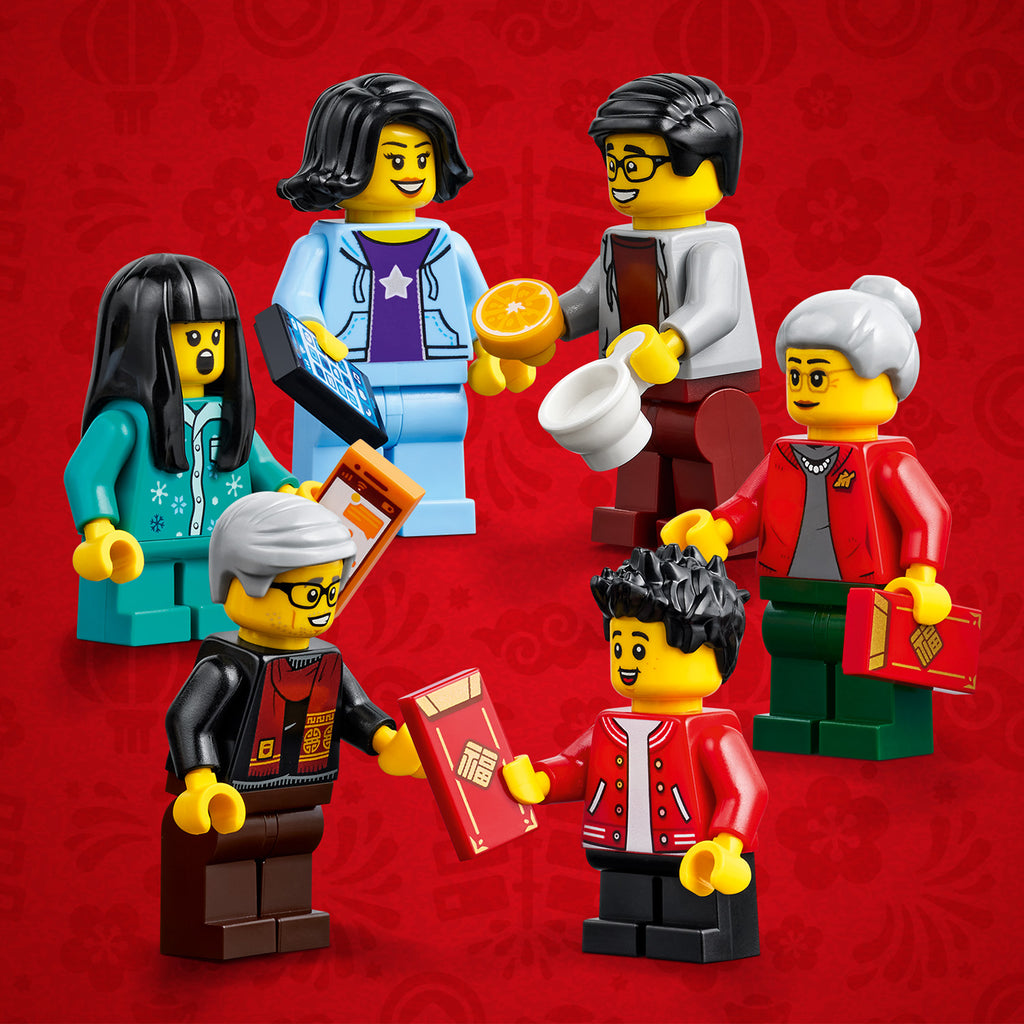 LEGO® Lunar New Year Traditions - Bộ Lắp Ráp Tết Truyền Thống - LEGO 80108 LEGO - ảnh 4 - Lego