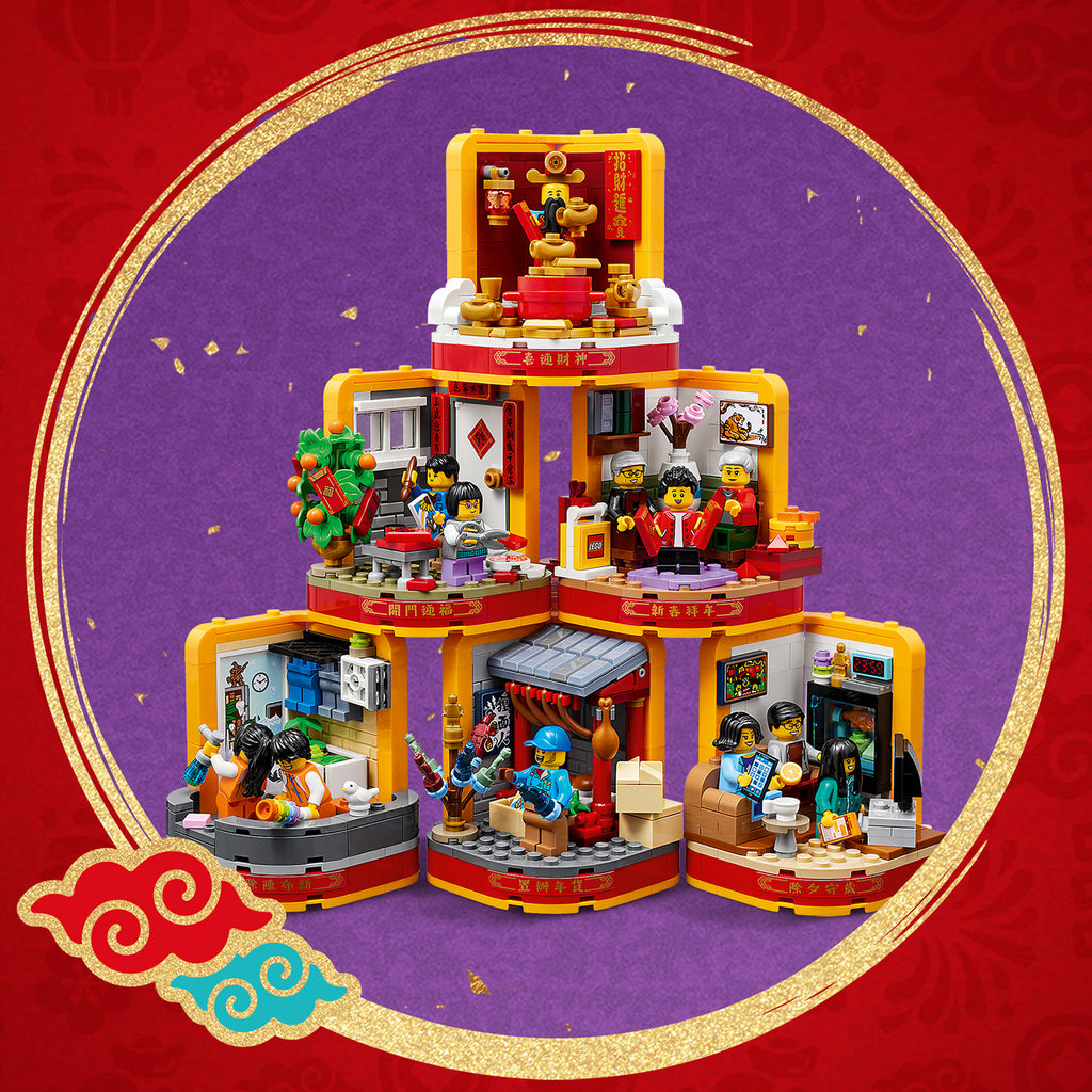 LEGO® Lunar New Year Traditions - Bộ Lắp Ráp Tết Truyền Thống - LEGO 80108 LEGO - ảnh 6 - Lego