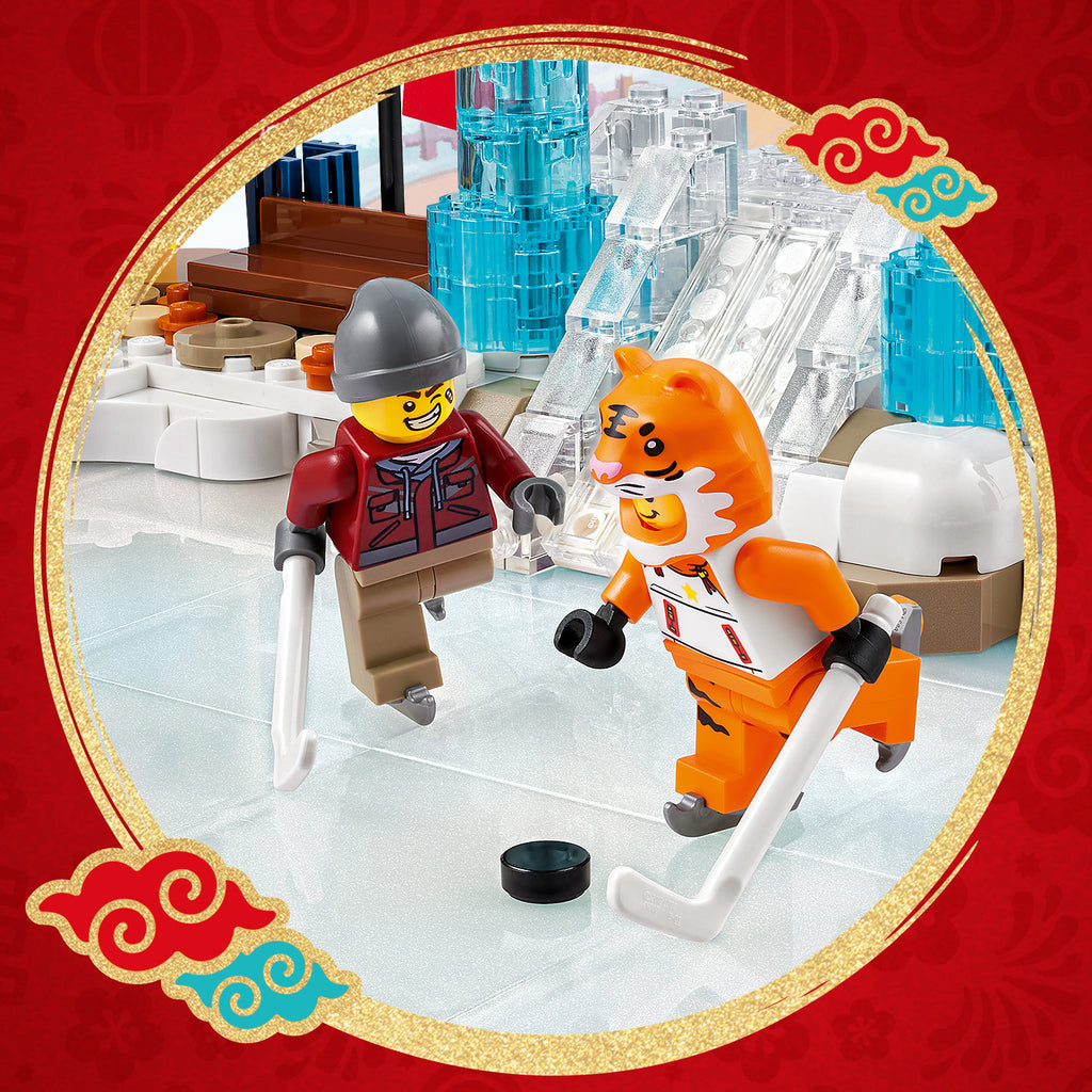 LEGO® Lunar New Year Ice Festival 80109 - Bộ Lắp Ráp Lễ Hội Băng Đón Tết - LEGO LEGO - ảnh 4 - LEGO Sets