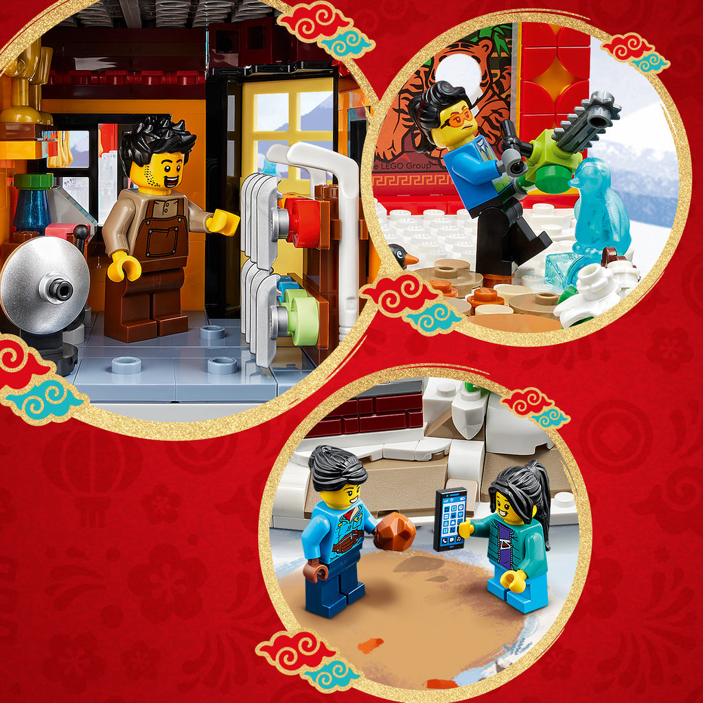 LEGO® Lunar New Year Ice Festival 80109 - Bộ Lắp Ráp Lễ Hội Băng Đón Tết - LEGO LEGO - ảnh 7 - LEGO Sets