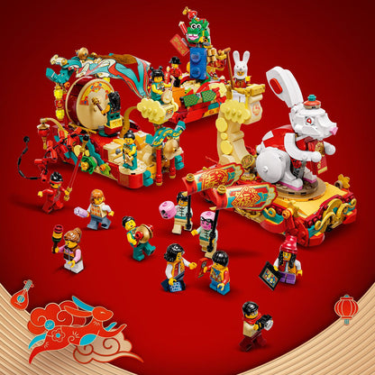 LEGO® Lunar New Year Parade - Bộ Lắp Ráp Diễu Hành Tết Nguyên Đán - LEGO 80111 - Hình ảnh bổ sung 6