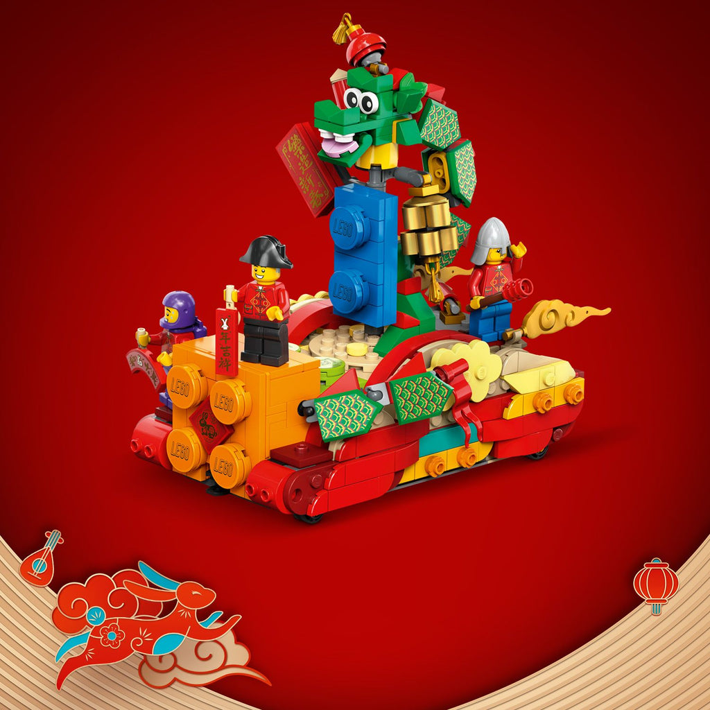 LEGO® Lunar New Year Parade - Bộ Lắp Ráp Diễu Hành Tết Nguyên Đán - LEGO 80111 LEGO - ảnh 1 - Lego