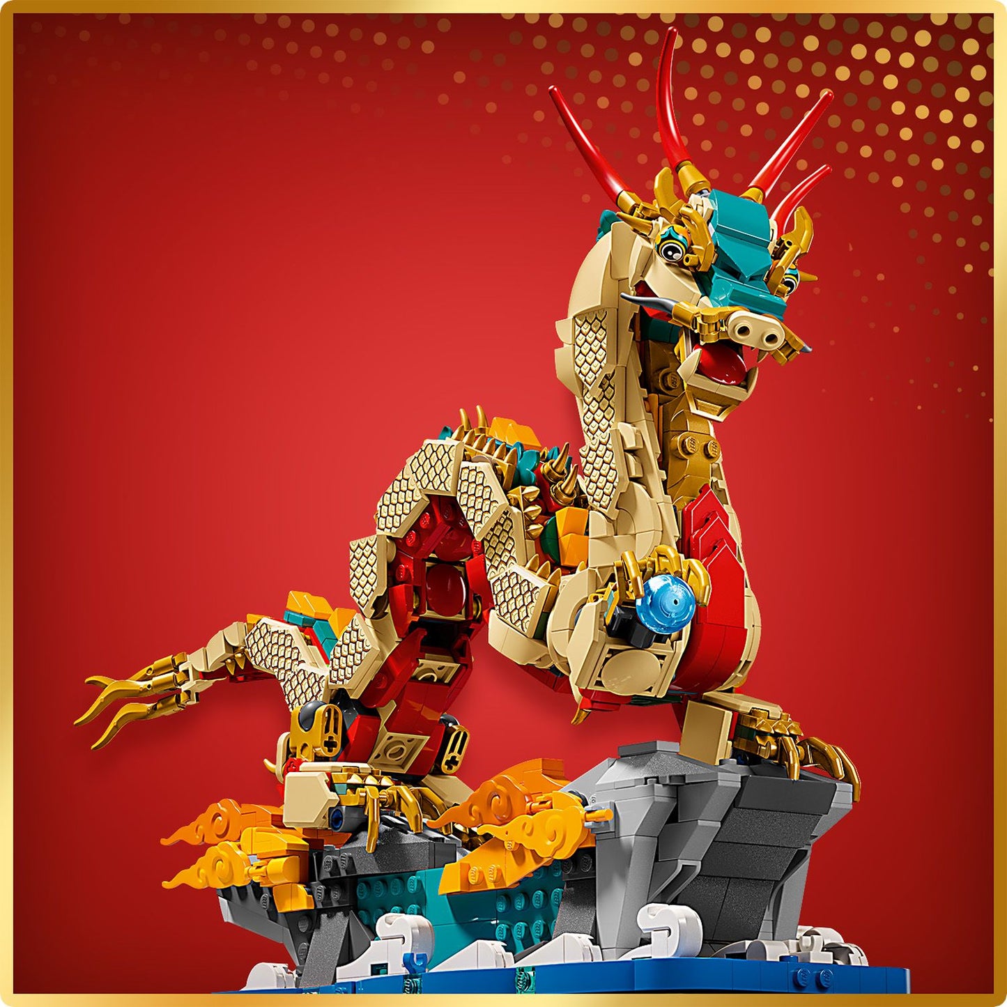 LEGO® Spring Festival Auspicious Dragon - Mô hình Rồng May Mắn Năm Mới - LEGO 80112 LEGO - ảnh 3 - LEGO Sets