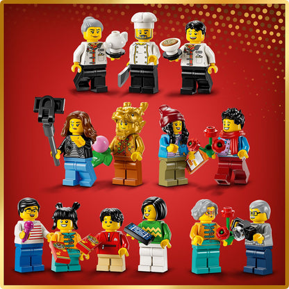 LEGO® Spring Festival Family Reunion Celebration - Bộ Lắp Ráp Nhà Hàng Tết Đoàn Viên - LEGO 80113 LEGO - ảnh 5 - Lego Sets
