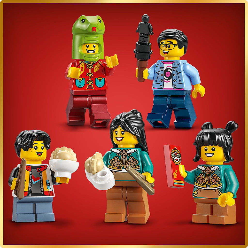 LEGO® Spring Festival Trotting Lantern - Đồ Chơi Lắp Ráp Đèn Lồng Lễ Hội Mùa Xuân LEGO 80116 LEGO - ảnh 2 - Lego Sets