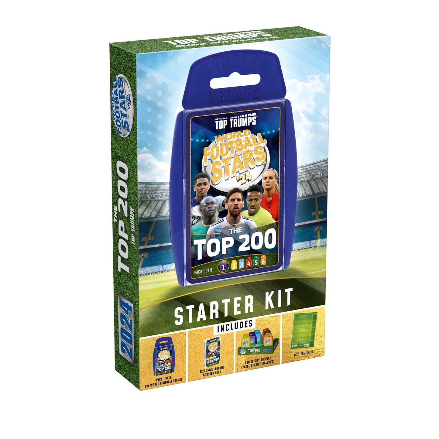 World Football Stars Top 200 Top Trumps - Starter Kit - Bộ Bài Thẻ Sưu Tập Bóng Đá Top Trumps - Hình ảnh sản phẩm