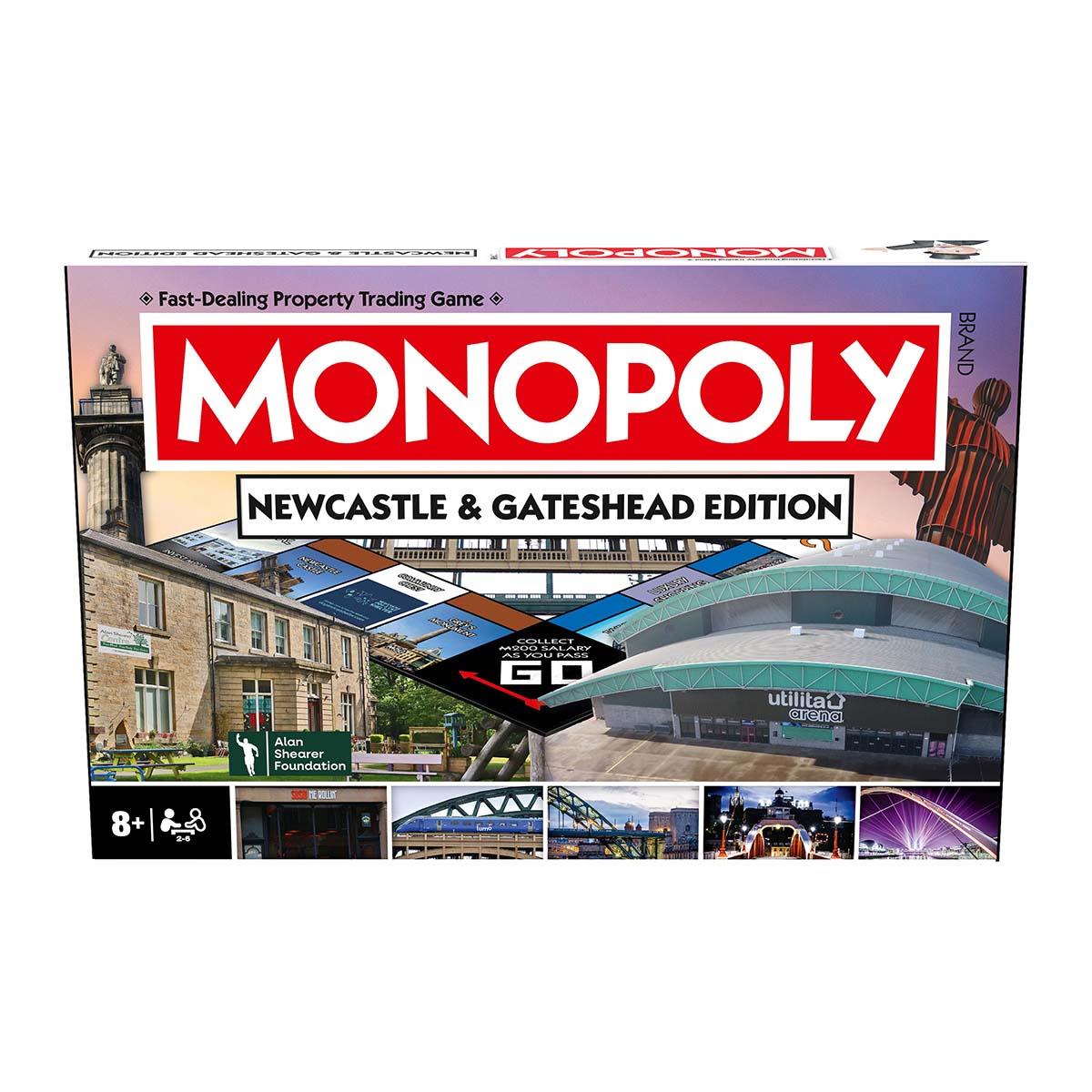 Newcastle & Gateshead Monopoly Board Game - Cờ Tỷ Phú Phiên Bản Đặc Biệt - Winning Moves