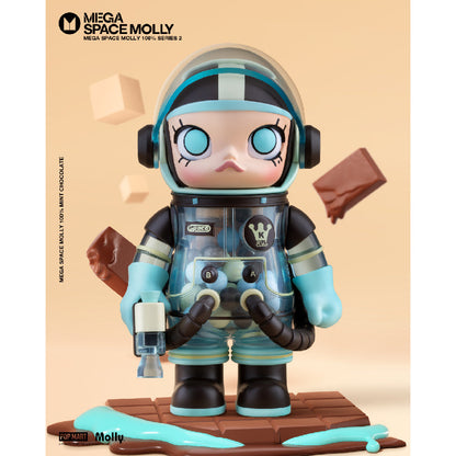 MEGA SPACE MOLLY 100% Series 2-B - Mô hình Blind Box Art Toy - POP MART