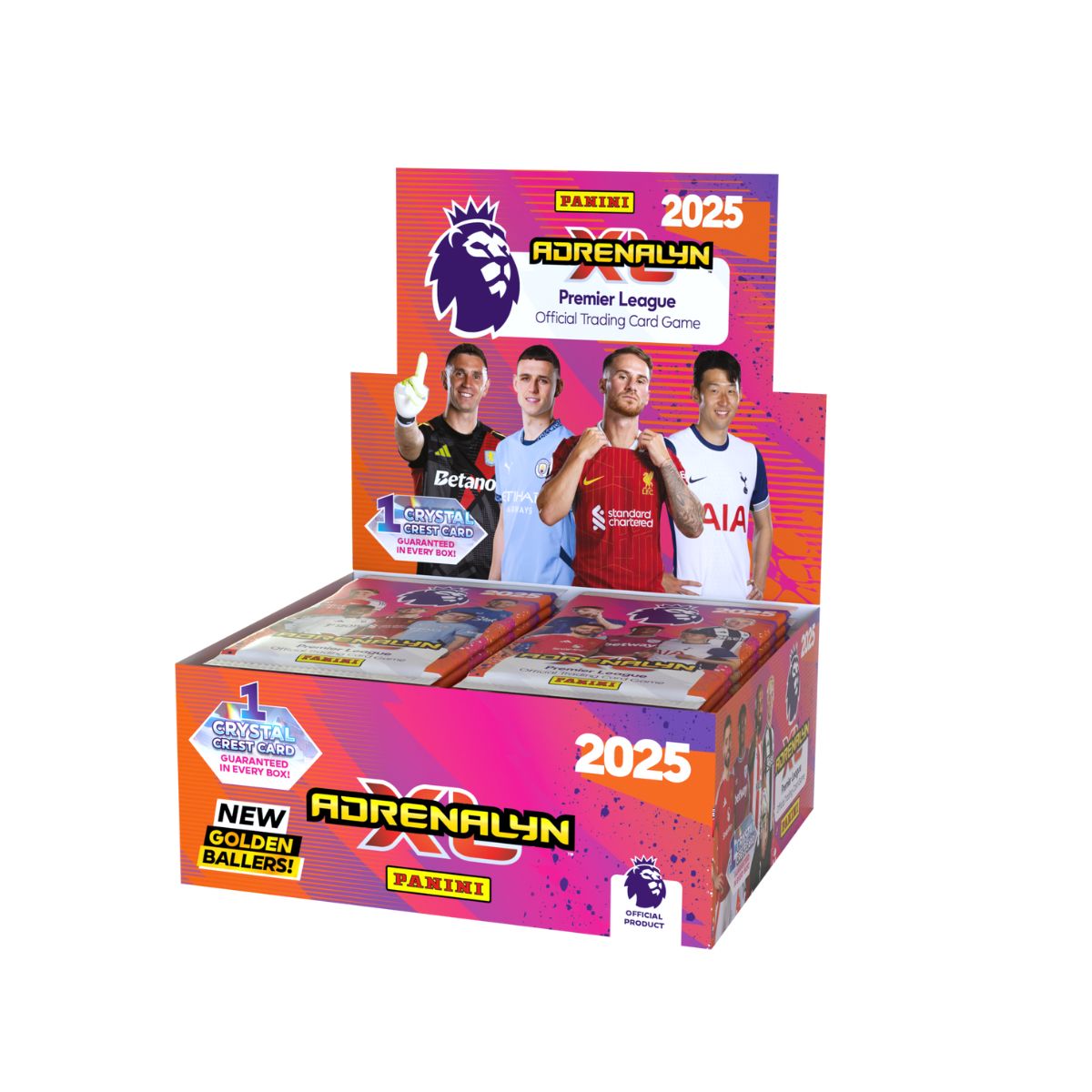 Premier League Adrenalyn 2025 Card Pack - Thẻ hình bóng đá Ngoại hạng Anh - PANINI