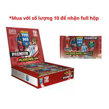 FIFA 365 2026 Adrenalyn Deluxe Card Pack - Gói thẻ hình bóng đá - Panini - Góc nhìn khác 3