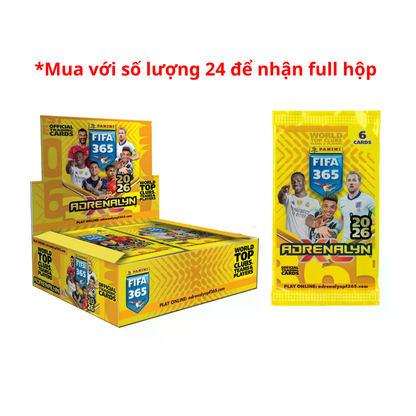 FIFA 365 2026 Adrenalyn PANINI Card Pack - Gói thẻ bóng đá sưu tập - Panini - Hình ảnh bổ sung 4