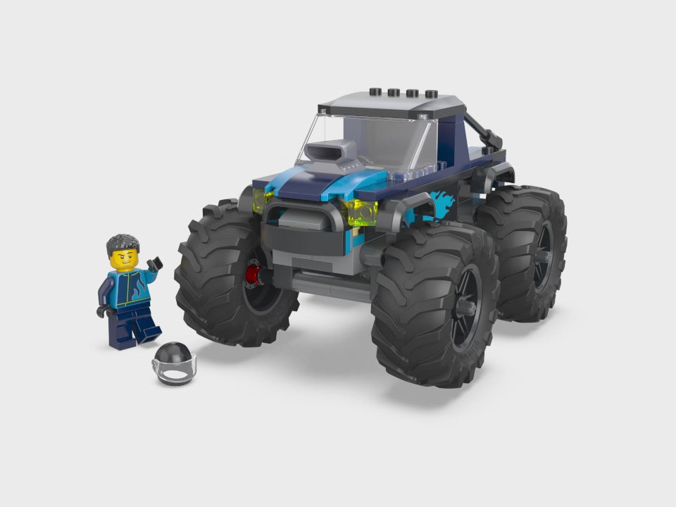 LEGO® City Blue Monster Truck - Đồ Chơi Lắp Ráp Xe Tải Quái Vật Xanh - LEGO 60402 LEGO - ảnh 3 - Đồ chơi lắp ráp