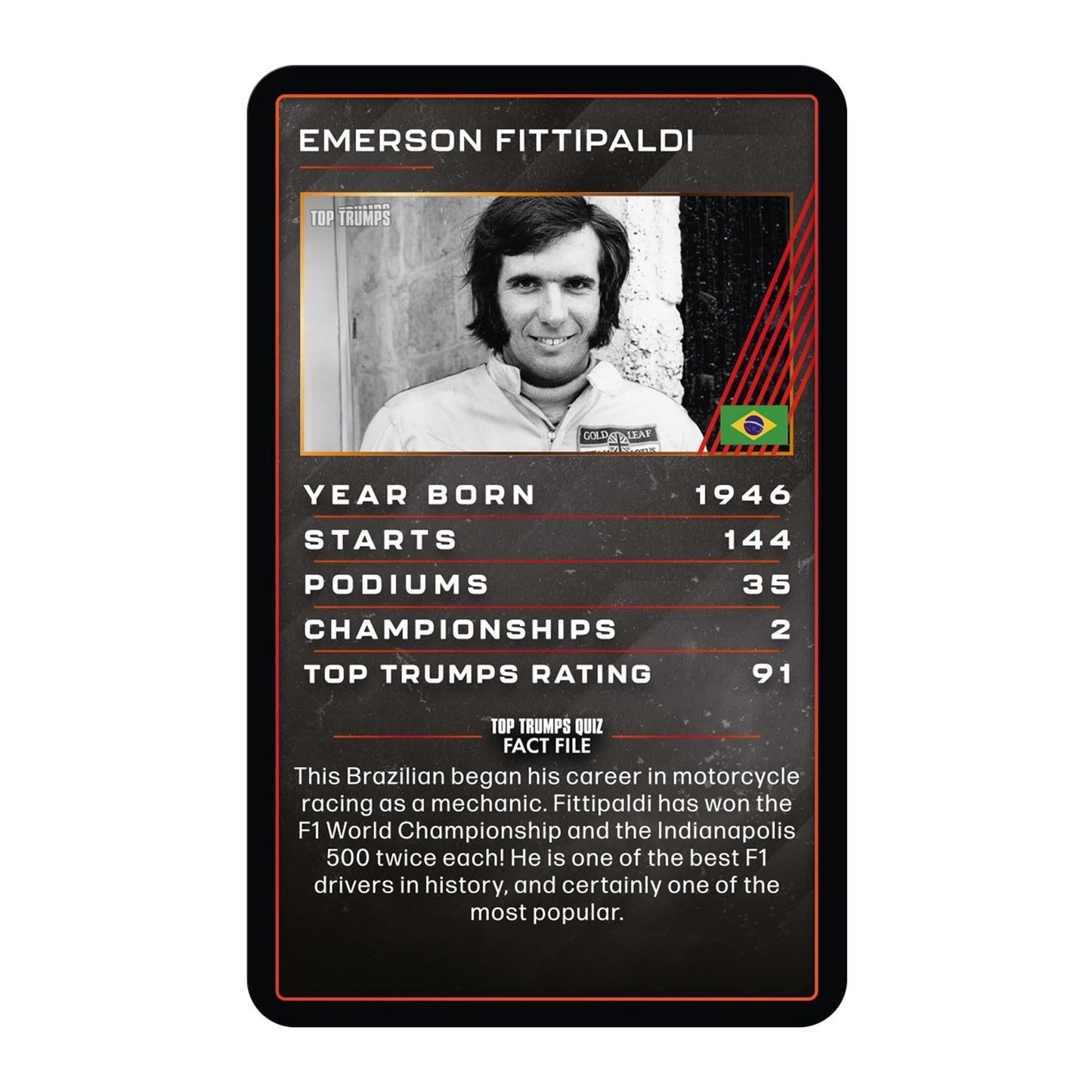 Grand Prix Heroes Top Trumps Card Game - Trò chơi thẻ bài đua xe F1 - Winning Moves - Hình ảnh bổ sung 4
