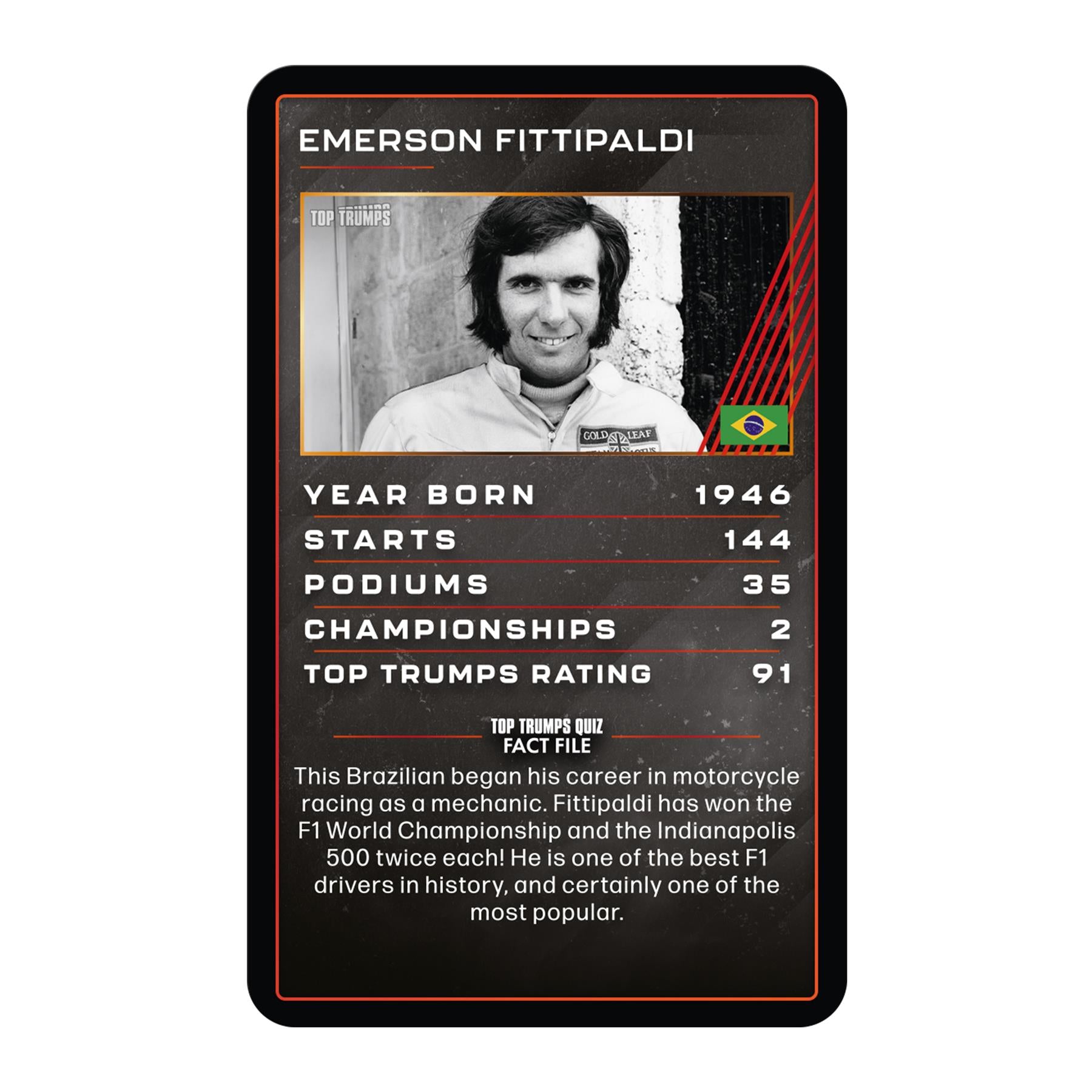 Grand Prix Heroes Top Trumps Card Game - Trò chơi thẻ bài đua xe F1 - Winning Moves - Hình ảnh bổ sung 4