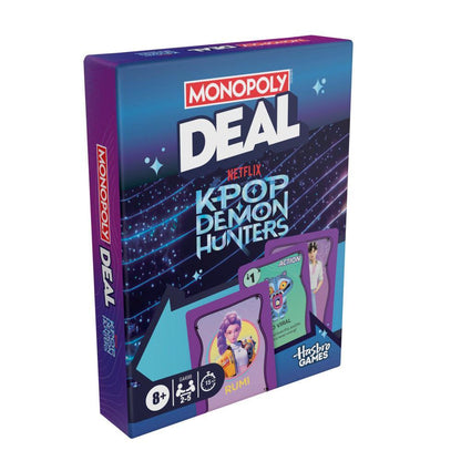 Bộ Bài Monopoly Deal: Phiên Bản K-Pop Demon Hunters (Netflix)