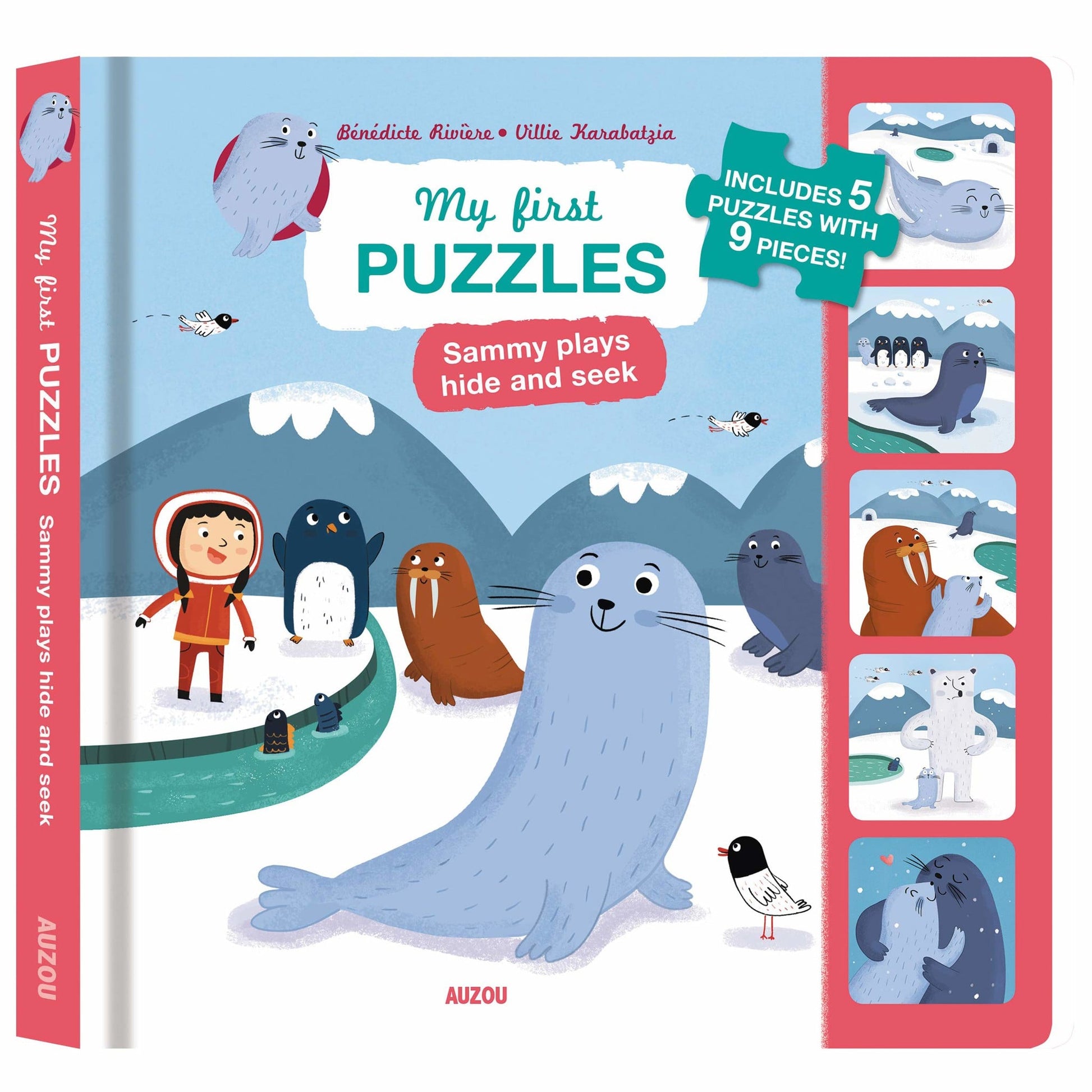 My First Puzzles: Sammy Plays Hide And Seek