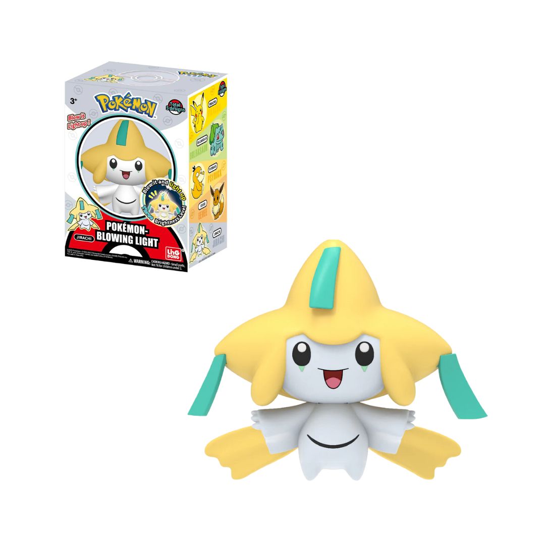 Pokemon Jirachi Light Up Model - Đèn trang trí cảm biến thổi - 8189 POKEMON TOYS