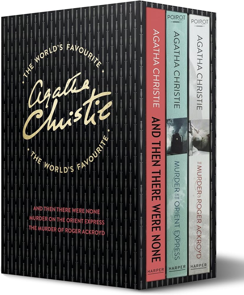 The World’S Favourite: And Then There Were None, Murder On The Orient Express, The Murder Of Roger Ackroyd [Boxed Set Edition]