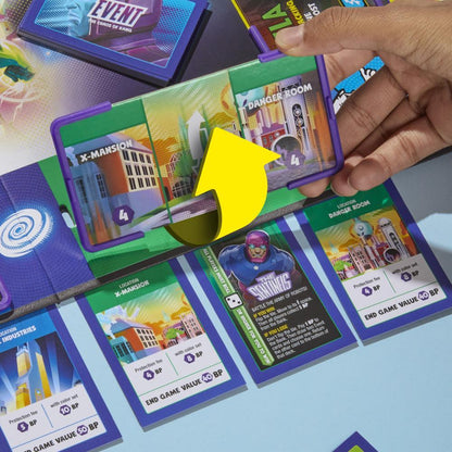 Cờ Tỷ Phú Monopoly Flip Edition: Marvel Board Game cho 2-4 người chơi, 8+