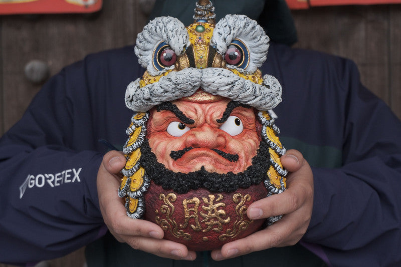 Daruma Doll-Lion Dance-Yellow - Mô Hình Art Toy Giới Hạn - WeArtDoing - Hình ảnh bổ sung 7