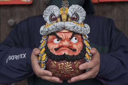 Daruma Doll-Lion Dance-Yellow - Mô Hình Art Toy Giới Hạn - WeArtDoing - Hình ảnh bổ sung 7