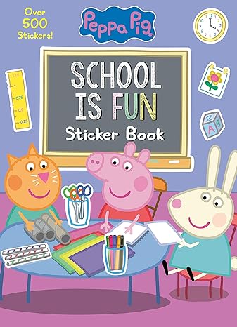 Peppa Pig: School Is Fun Sticker Book