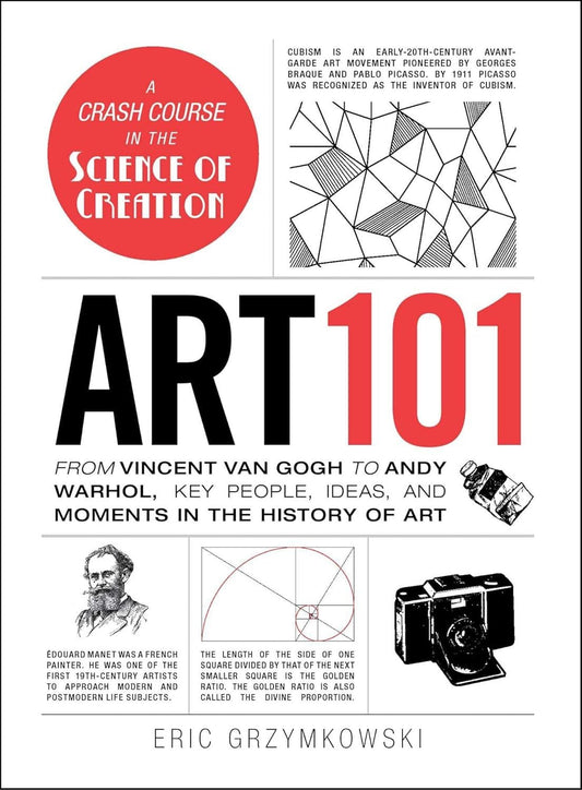 Art 101 - Sách Nhập Môn Mỹ Thuật - Adams Media - Hình ảnh sản phẩm