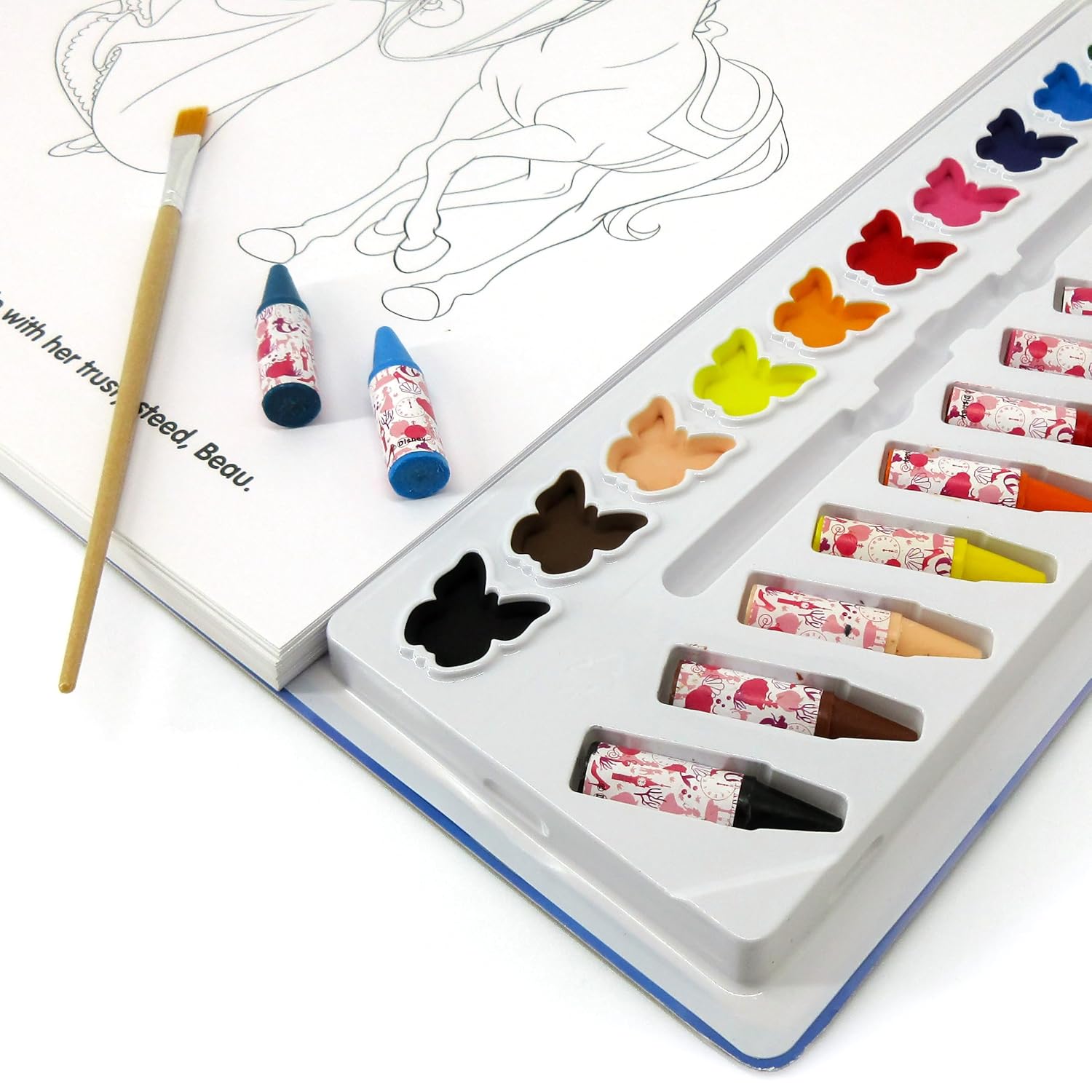 Disney Princesses #2 Deluxe Poster Paint & Color_Phidal 0126